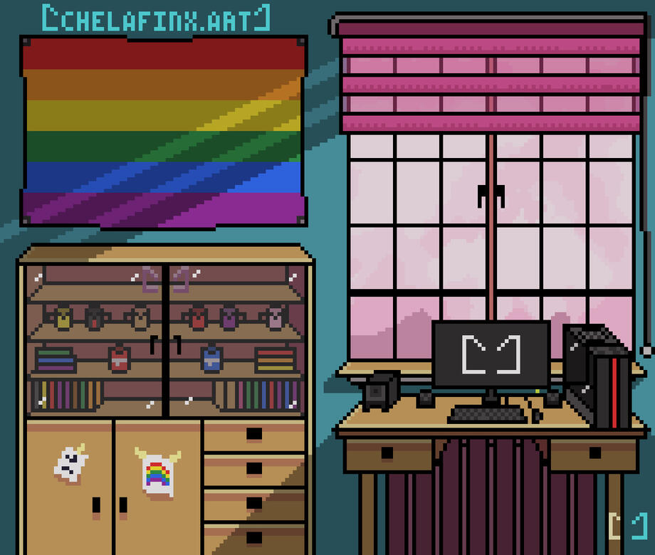 Cozy Room - Pixel Art