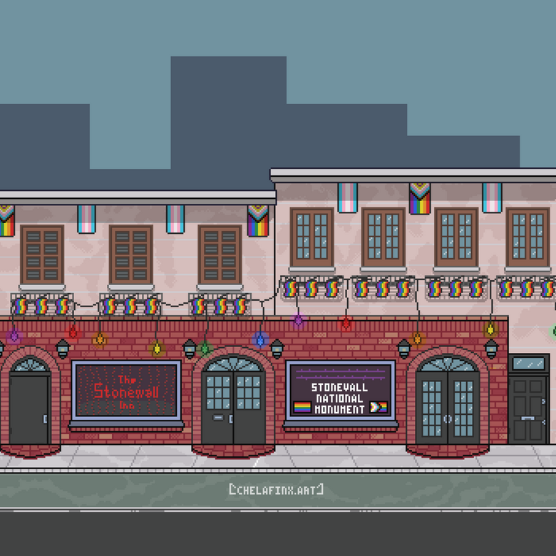 Stonewall National Monument - Pixel Art