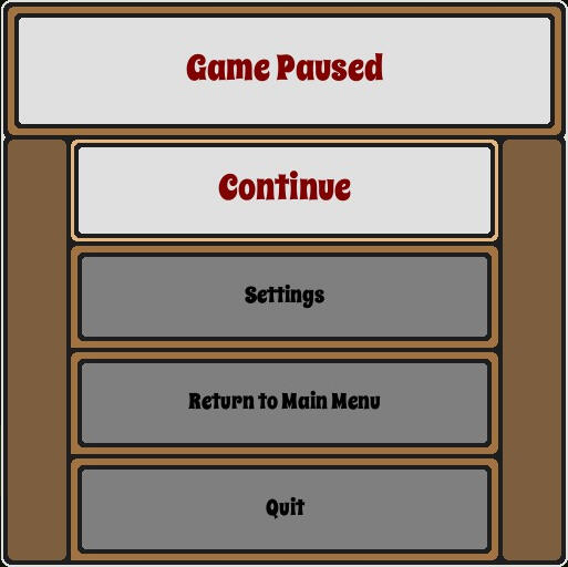 Pause Screen - Run Quad Run